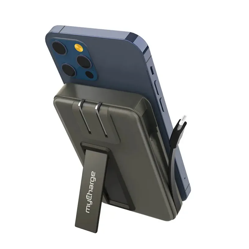 myCharge Maglock Hub+ 5,000mAh All in One Wireless Charger — view 3