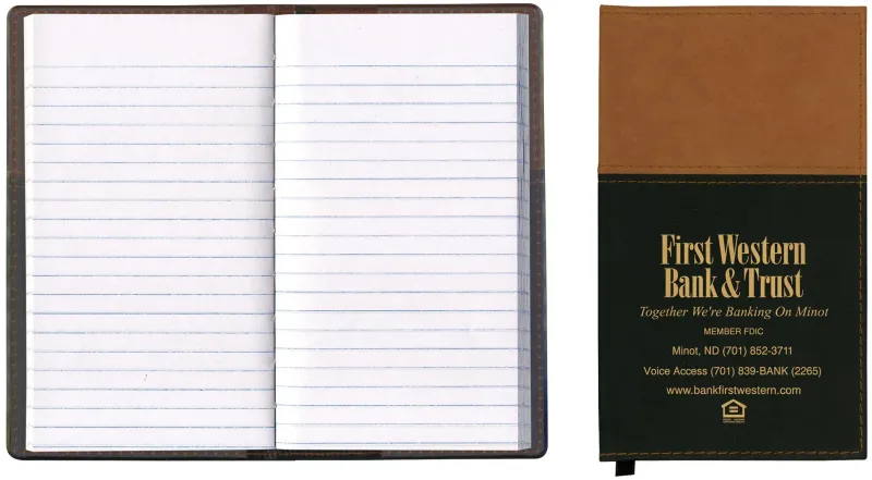"Custom Logosoft" Personalized Tally Book — view 4