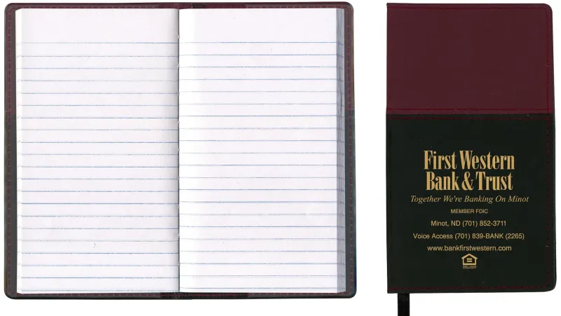"Custom Logosoft" Personalized Tally Book — view 5