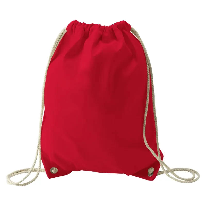 Natural Economy Drawcord Bag — view 8