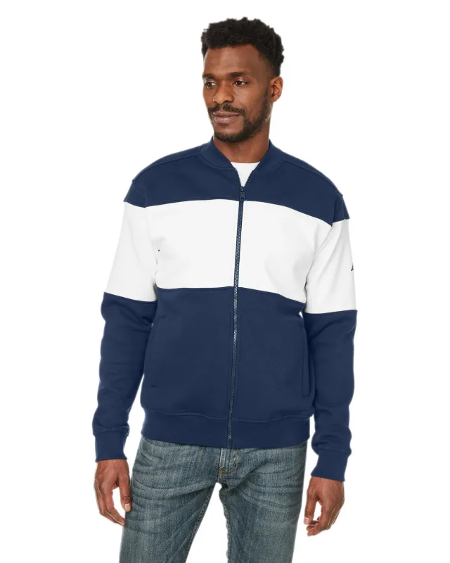Nautica Anchor Bomber Full-Zip Fleece Jacket — view 7