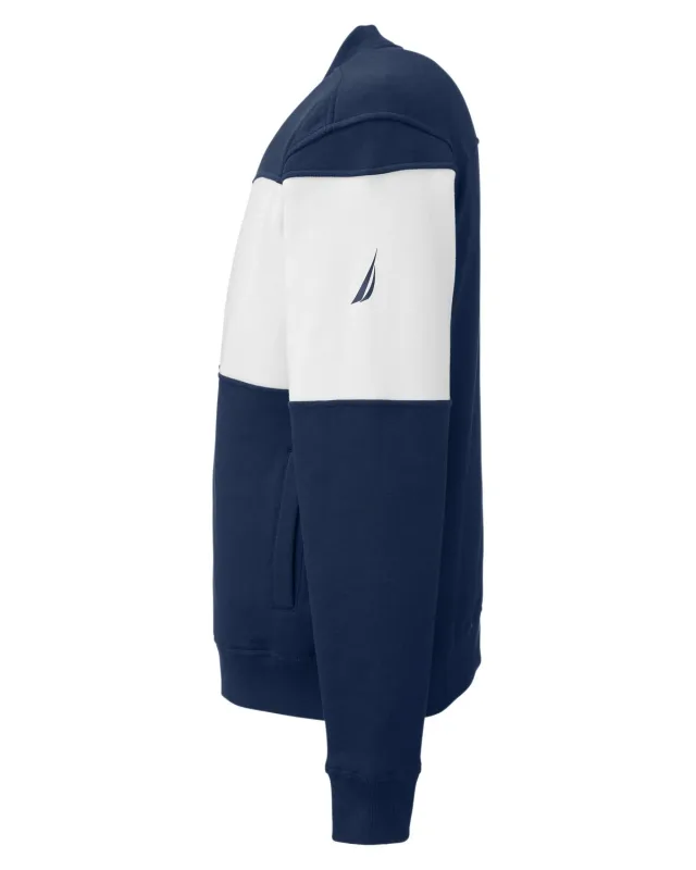 Nautica Anchor Bomber Full-Zip Fleece Jacket — view 10
