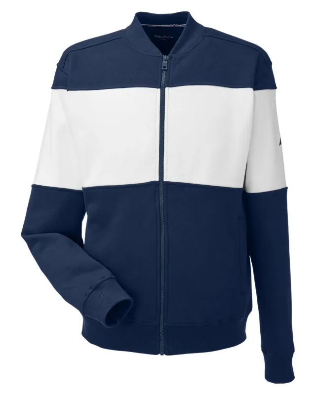Nautica Anchor Bomber Full-Zip Fleece Jacket — view 11