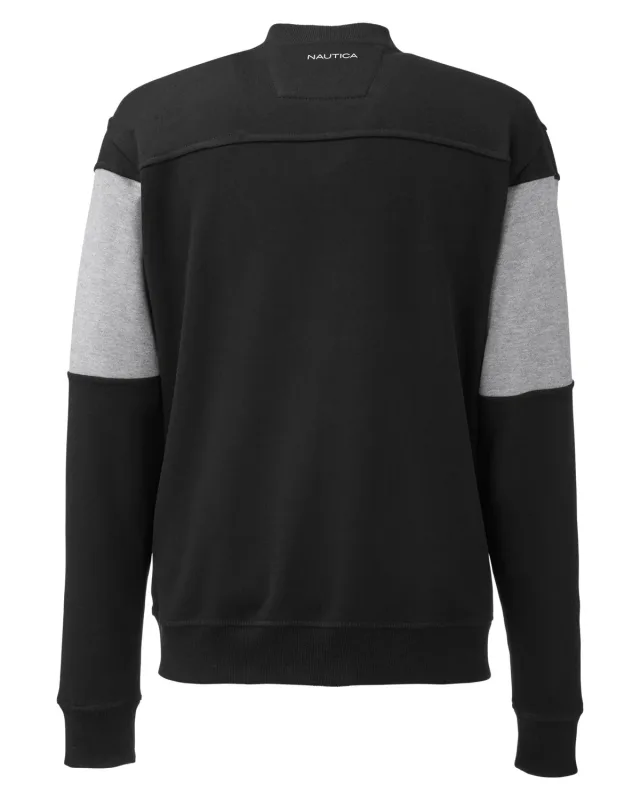 Nautica Anchor Bomber Full-Zip Fleece Jacket — view 2