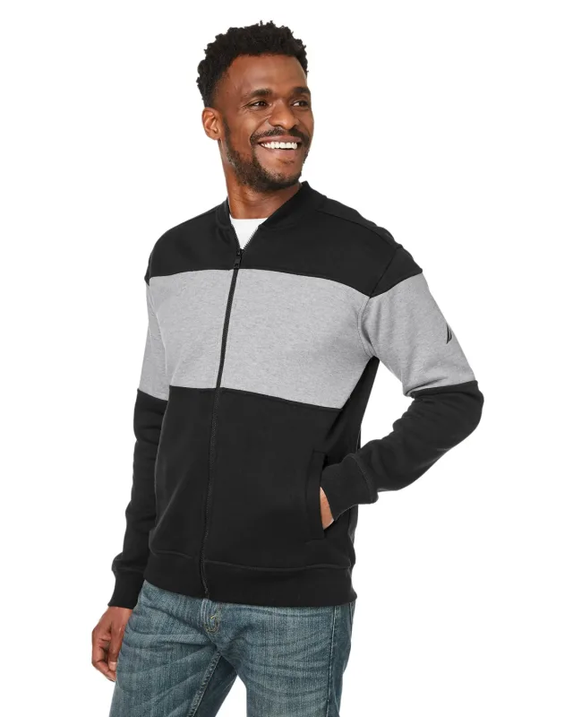 Nautica Anchor Bomber Full-Zip Fleece Jacket — view 6
