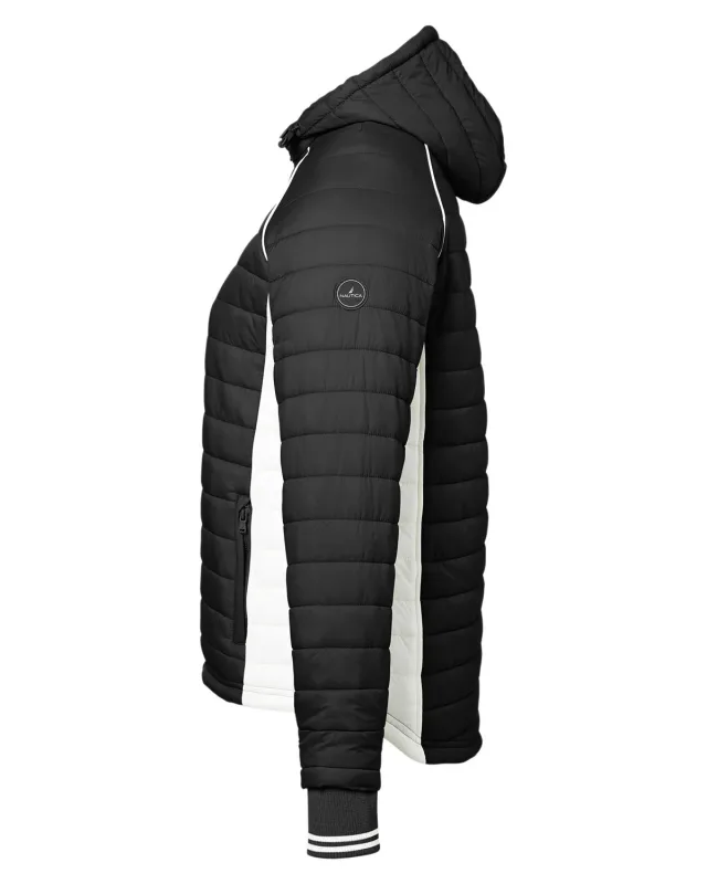 Nautica Ladies' Nautical Mile Puffer Packable Jacket — view 10
