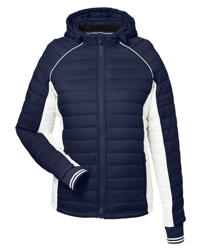Nautica Ladies' Nautical Mile Puffer Packable Jacket — view 17
