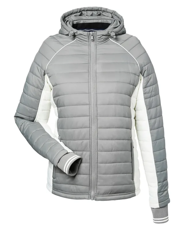 Nautica Ladies' Nautical Mile Puffer Packable Jacket — view 5