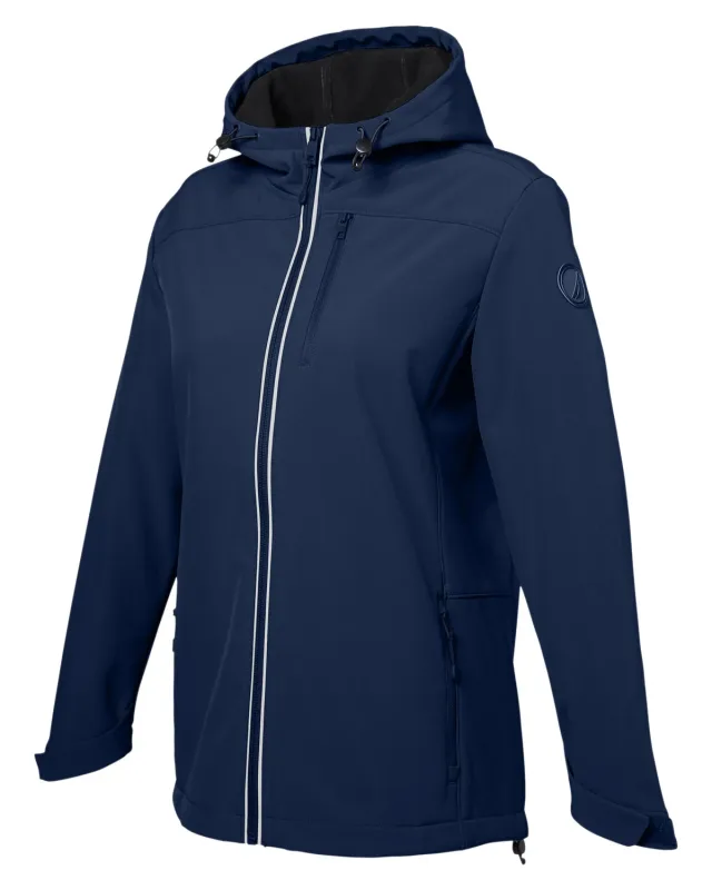 Nautica Ladies' Wavestorm Softshell Jacket — view 15