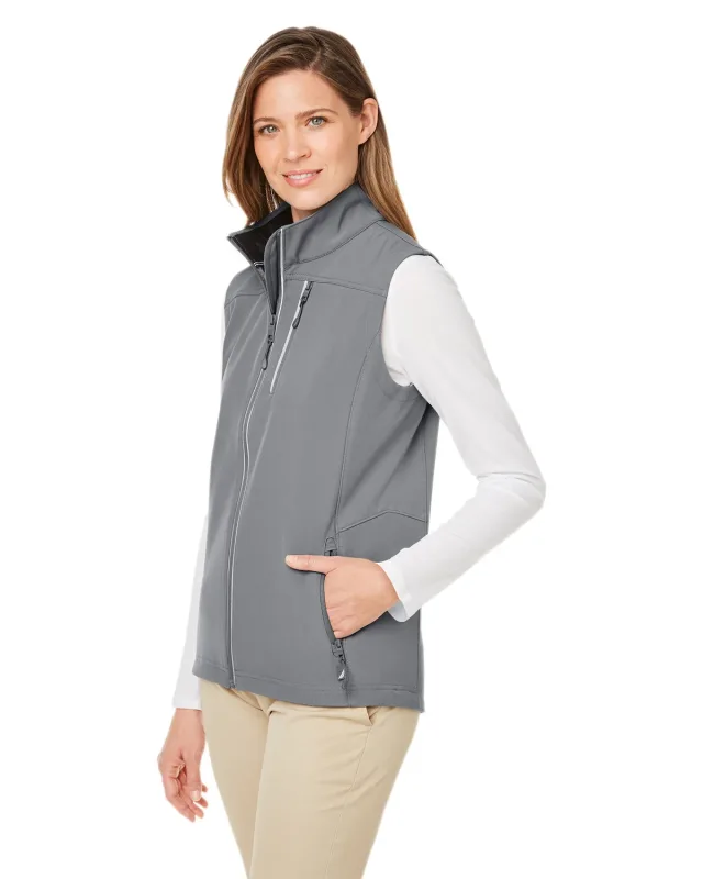 Nautica Ladies' Wavestorm Softshell Vest — view 6