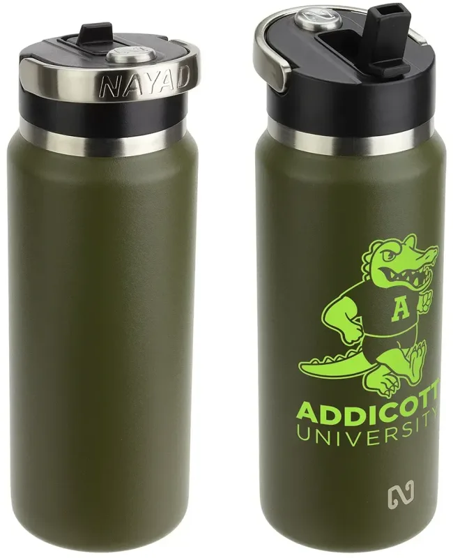 Personalized Ranger Stainless Steel Bottle - 26oz with Flip-Top Spout — view 7