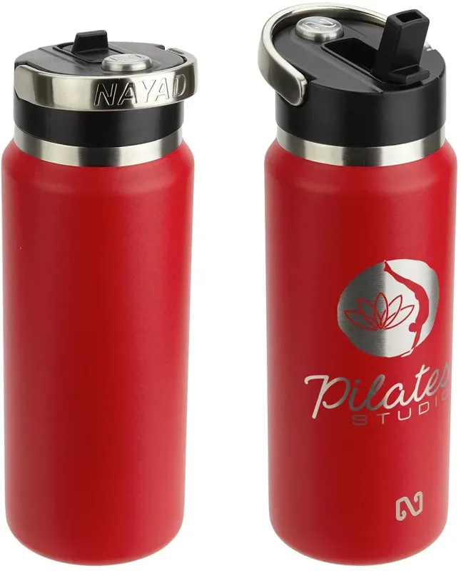 Personalized Ranger Stainless Steel Bottle - 26oz with Flip-Top Spout — view 9