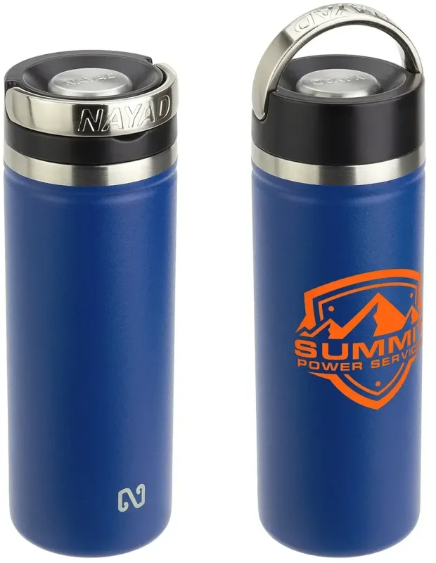 NAYAD® Personalized Stainless Double-Wall Bottle - 18 oz — view 6