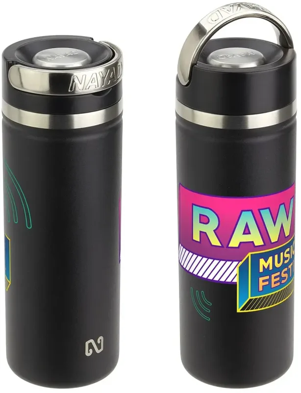 NAYAD® Personalized Stainless Double-Wall Bottle - 18 oz — view 7