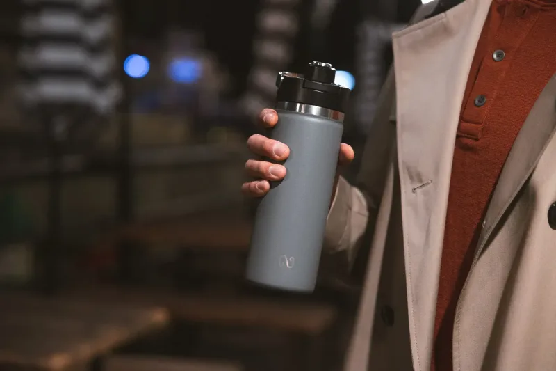 Personalized Twist-Top Stainless Bottle - 18 oz — view 10