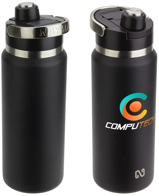 Personalized NAYAD® Traveler Stainless Bottle - 26 oz — view 10