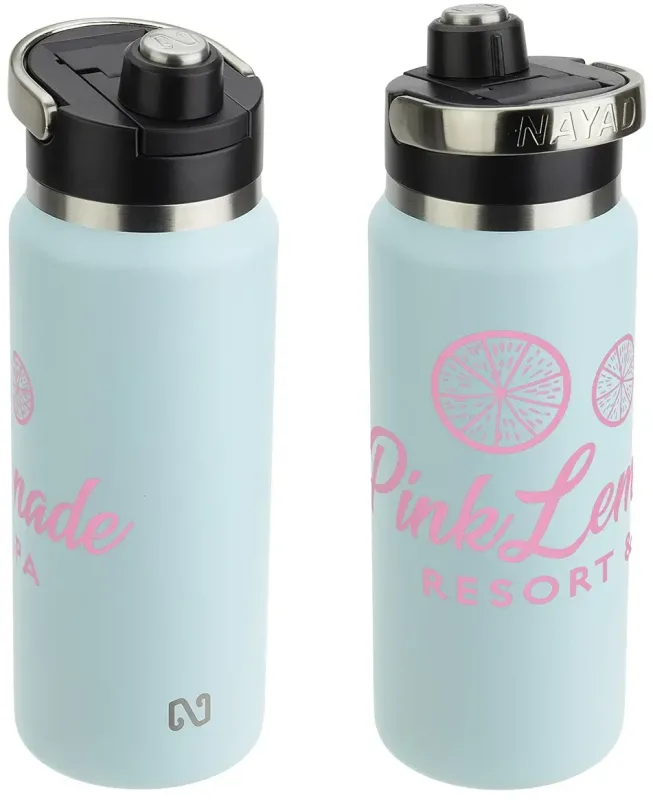 Personalized NAYAD® Traveler Stainless Bottle - 26 oz — view 3