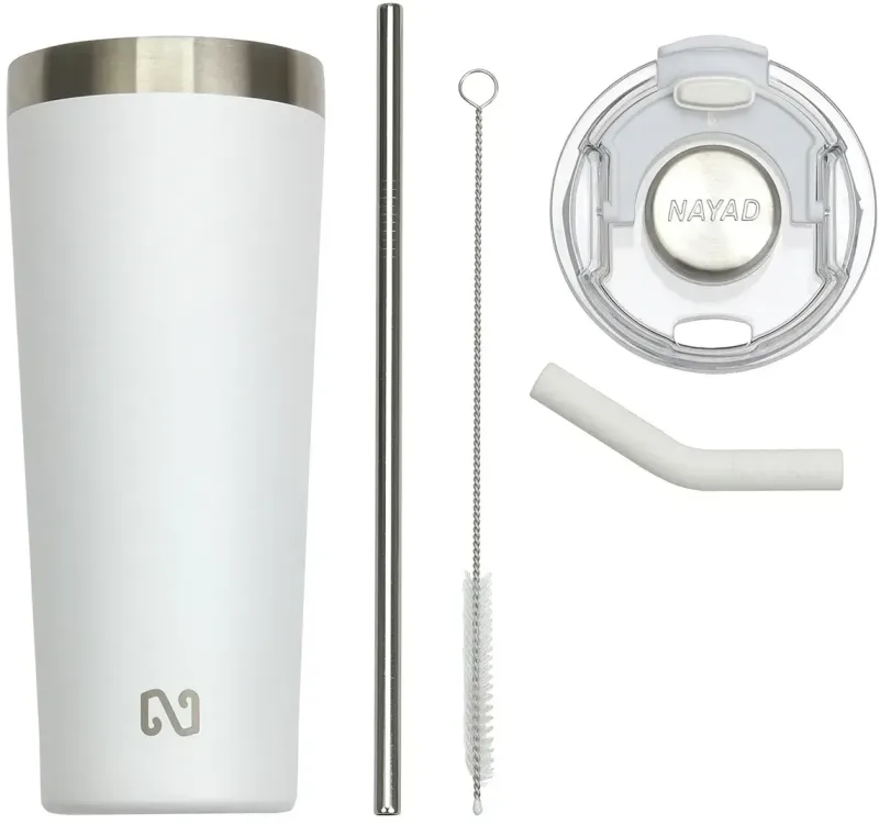 Custom Stainless Steel Tumbler with Straw (NAYAD® Trouper 22 oz) — view 5
