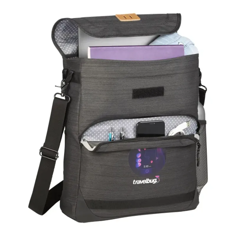 Customizable Mayfair Deluxe Computer Tote - 15" Laptop Compartment — view 8