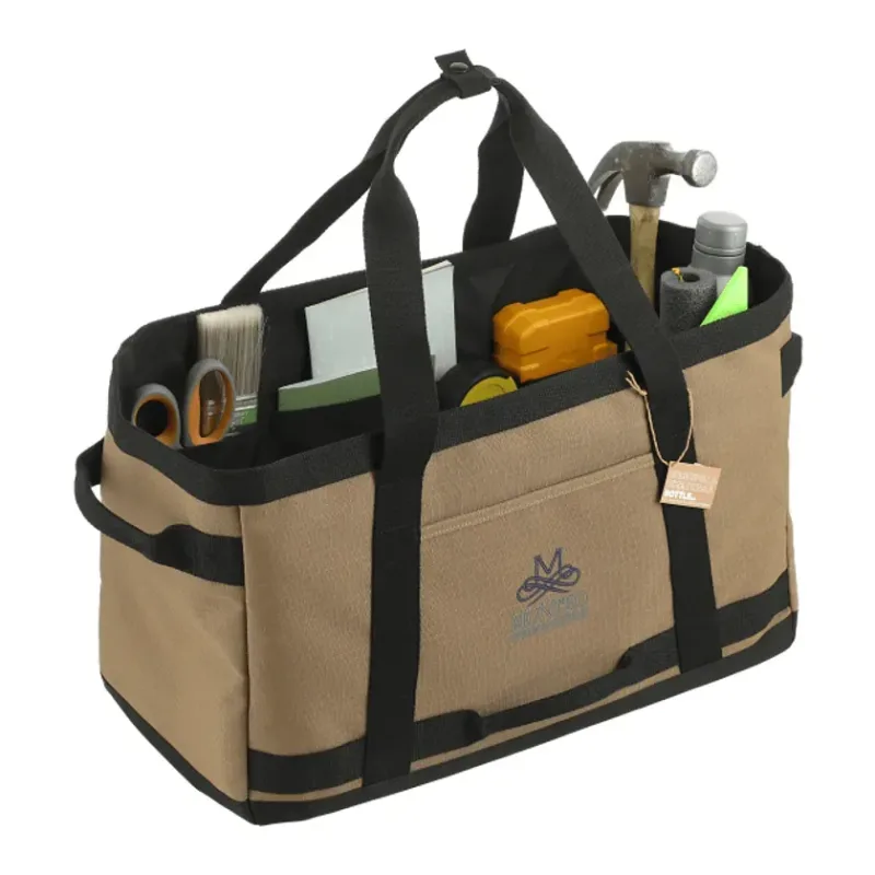 Personalized NBN Recycled Utility Tote with Pouch — view 8