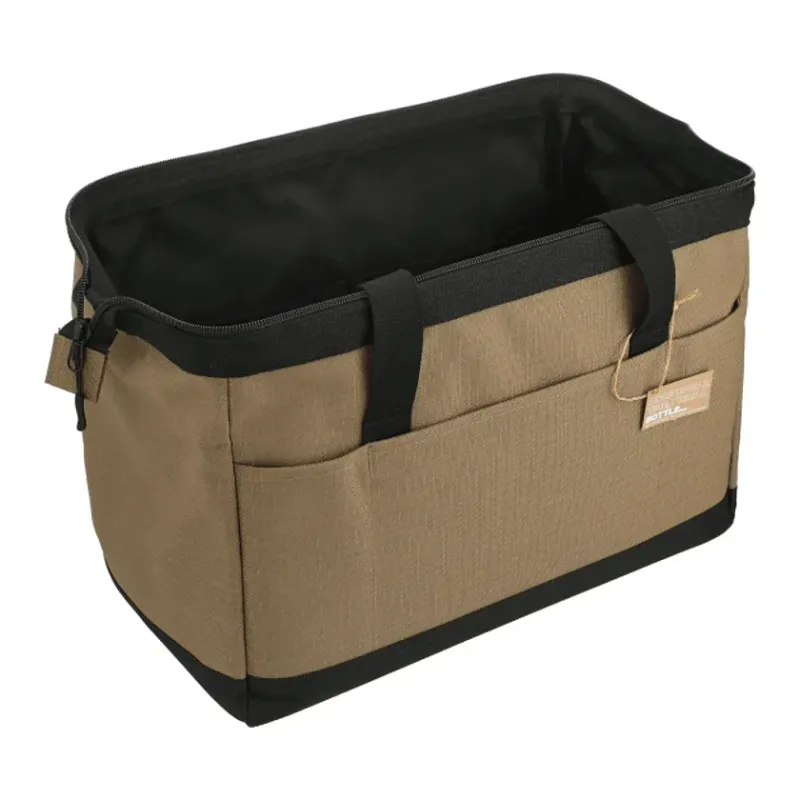Custom Recycled Utility Zippered Tool Tote - NBN Brand — view 5