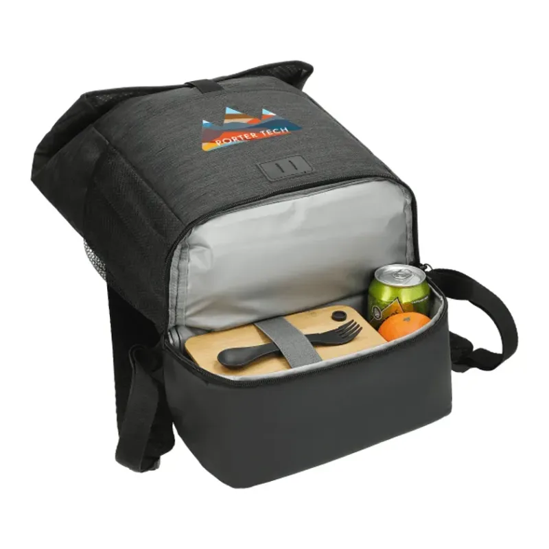 Custom NBN Whitby Insulated Computer Backpack with Logo (15 inch) — view 14