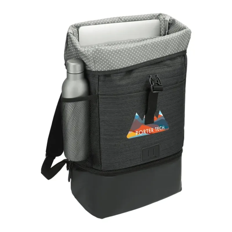 Custom NBN Whitby Insulated Computer Backpack with Logo (15 inch) — view 15