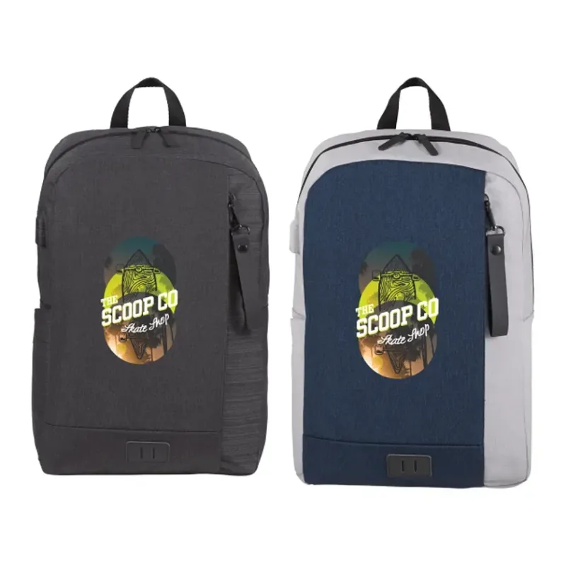 NBN Whitby Slim 15" Computer Backpack w/ USB Port — view 10