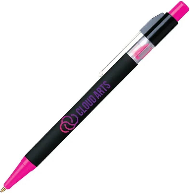 Custom Neon Click-Action Pen — view 5