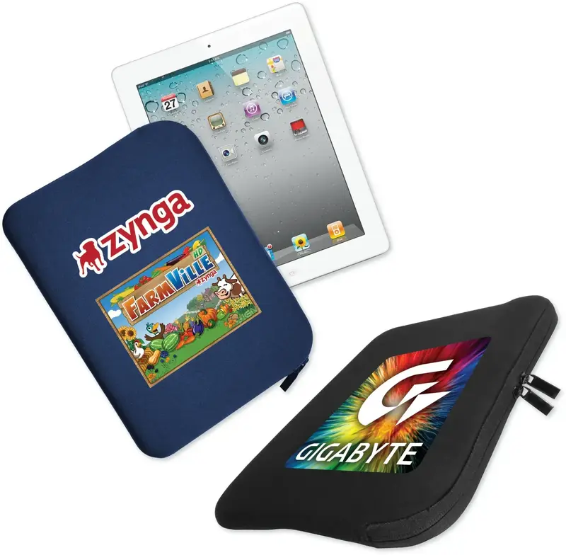 Durable Neoprene Zipper Sleeves for Tablets and Laptops - Customizable for Businesses