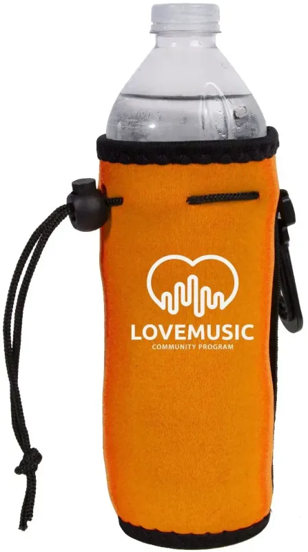 Custom Neoprene Bottle Cooler - Personalized Logo Branded Drink Cooler — view 11