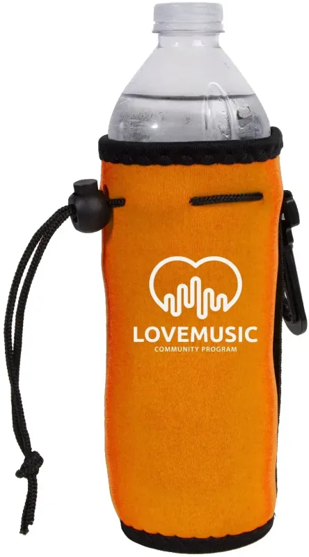 Custom Neoprene Bottle Cooler - Personalized Logo Branded Drink Cooler — view 12