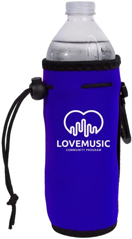Custom Neoprene Bottle Cooler - Personalized Logo Branded Drink Cooler — view 6