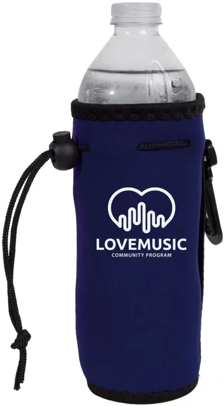 Custom Neoprene Bottle Cooler - Personalized Logo Branded Drink Cooler — view 8