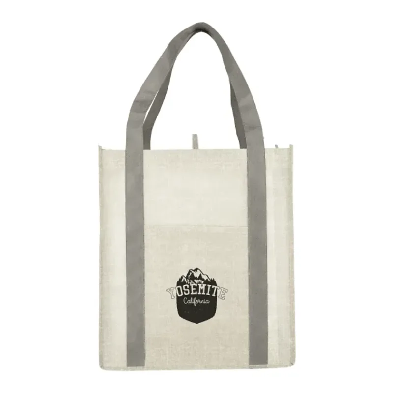 Neptune Recycled Non-Woven Grocery Tote — view 3