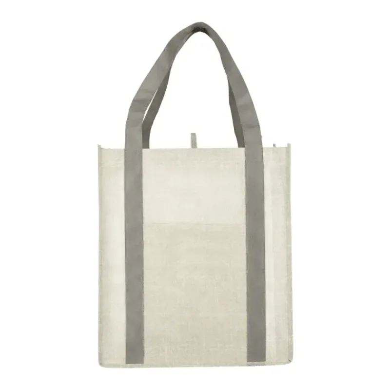 Neptune Recycled Non-Woven Grocery Tote — view 4