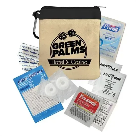 New Recovery Zipper Pouch First Aid Kit (12 Piece) β view 1