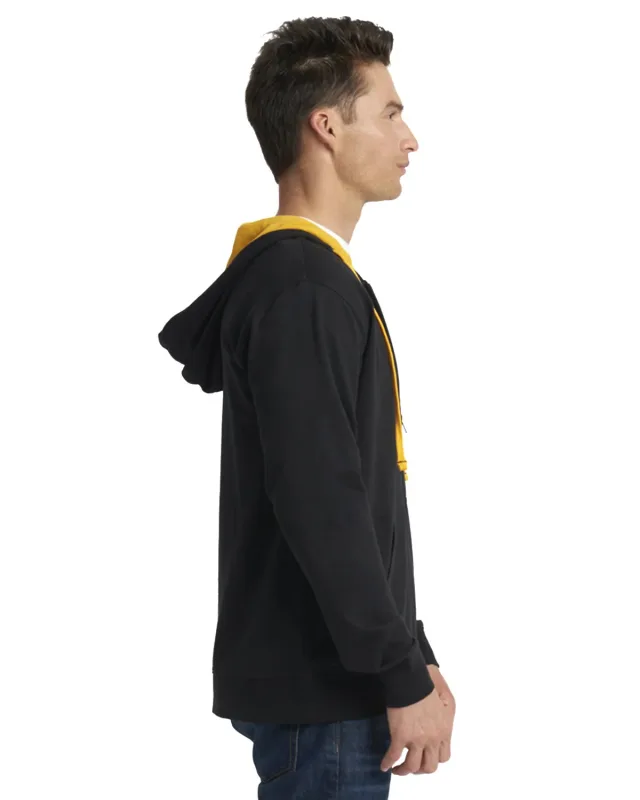 Next Level Apparel Adult Laguna French Terry Full-Zip Hooded Sweatshirt — view 10