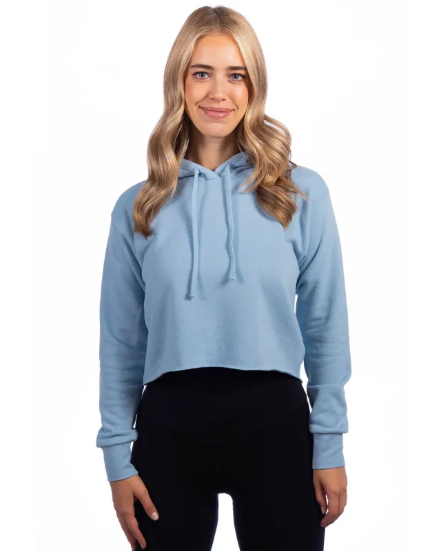 Next Level Apparel Ladies' Cropped Pullover Hooded Sweatshirt — view 13