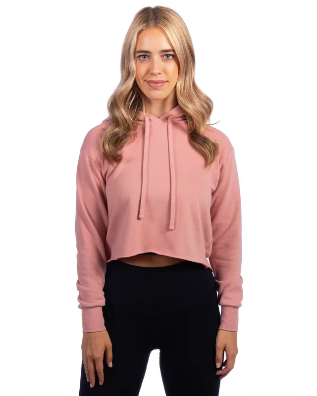 Next Level Apparel Ladies' Cropped Pullover Hooded Sweatshirt — view 15