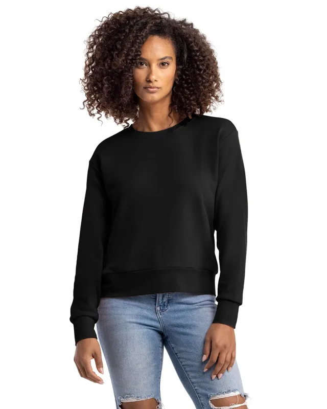 Next Level Apparel Ladies' Laguna Sueded Sweatshirt — view 12