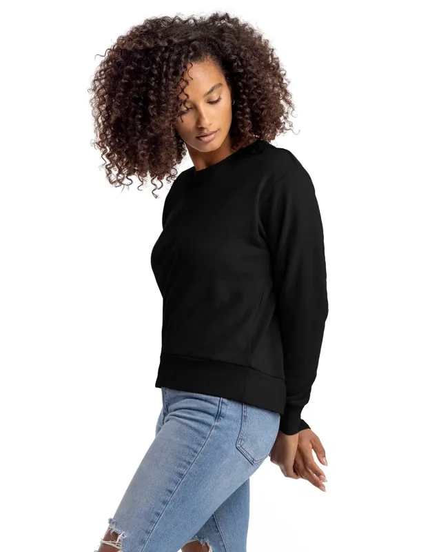 Next Level Apparel Ladies' Laguna Sueded Sweatshirt — view 15