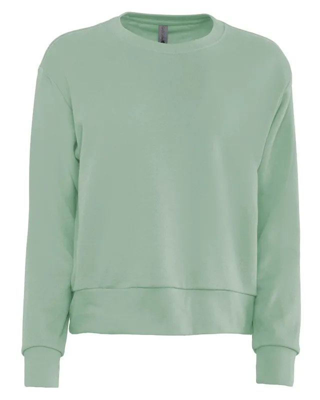 Next Level Apparel Ladies' Laguna Sueded Sweatshirt — view 24