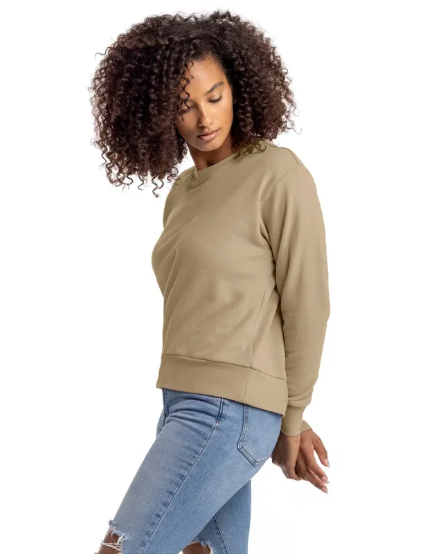 Next Level Apparel Ladies' Laguna Sueded Sweatshirt — view 35