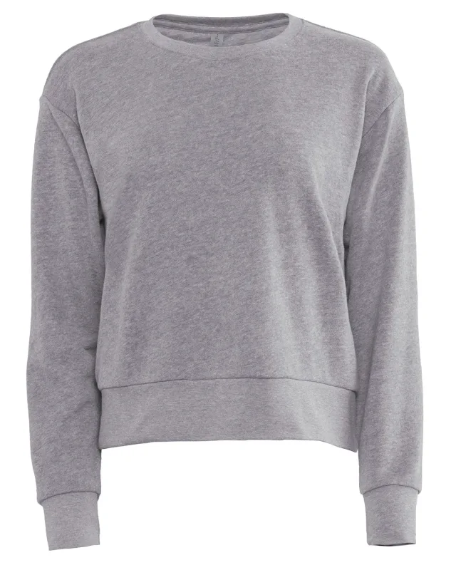 Next Level Apparel Ladies' Laguna Sueded Sweatshirt — view 4
