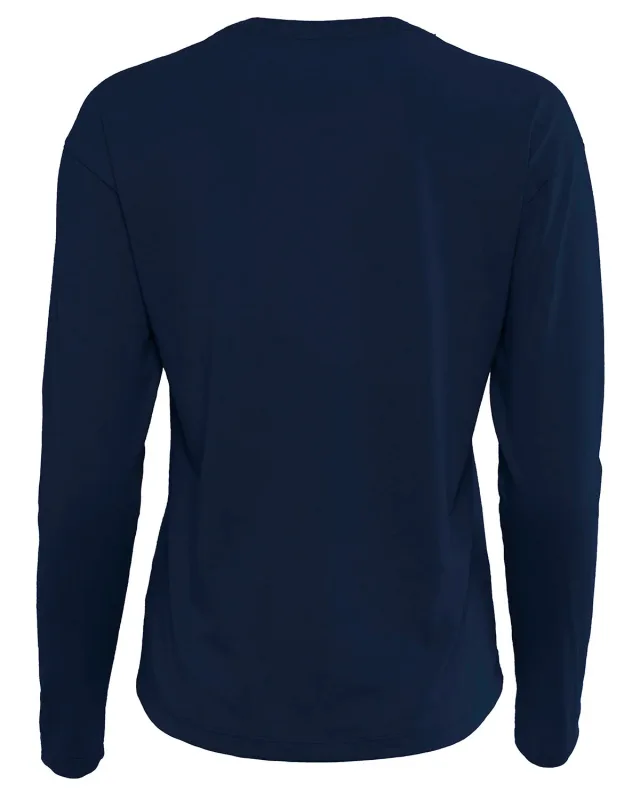 Next Level Apparel Ladies' Relaxed Long Sleeve T-Shirt — view 23