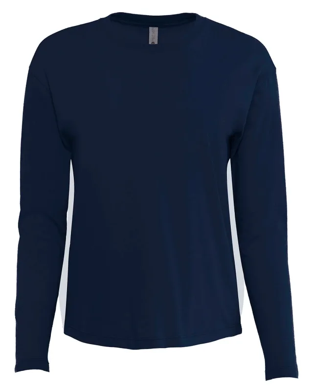 Next Level Apparel Ladies' Relaxed Long Sleeve T-Shirt — view 24