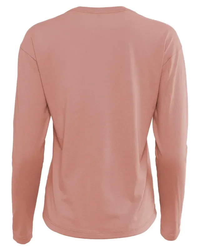 Next Level Apparel Ladies' Relaxed Long Sleeve T-Shirt — view 28