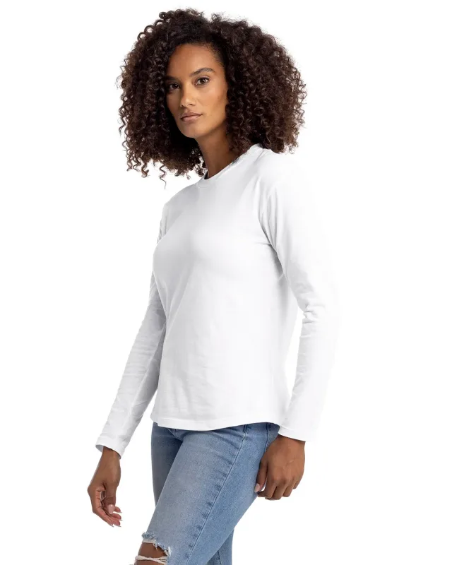 Next Level Apparel Ladies' Relaxed Long Sleeve T-Shirt — view 5