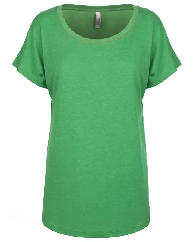 Next Level Apparel Ladies' Triblend Dolman T-Shirt — view 10
